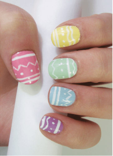  35 Cute Easter Egg Nail Design Ideas for Trendy Girls