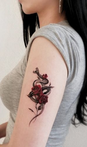  30+ Sexy Floral Tattoos for Stylish Girls 