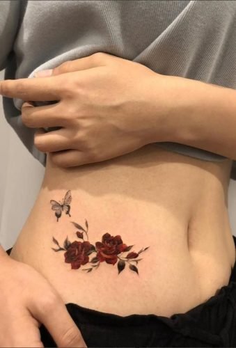 30+ Sexy Floral Tattoos for Stylish Girls